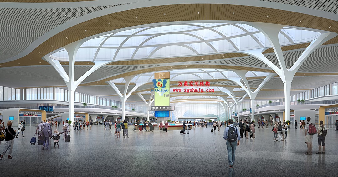 重慶東站站房正在加速建設(shè)，全力繪就項(xiàng)目新篇章