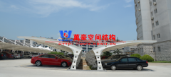 寧波車棚廠家哪家好？膜結(jié)構(gòu)車棚廠家優(yōu)先選擇萬豪